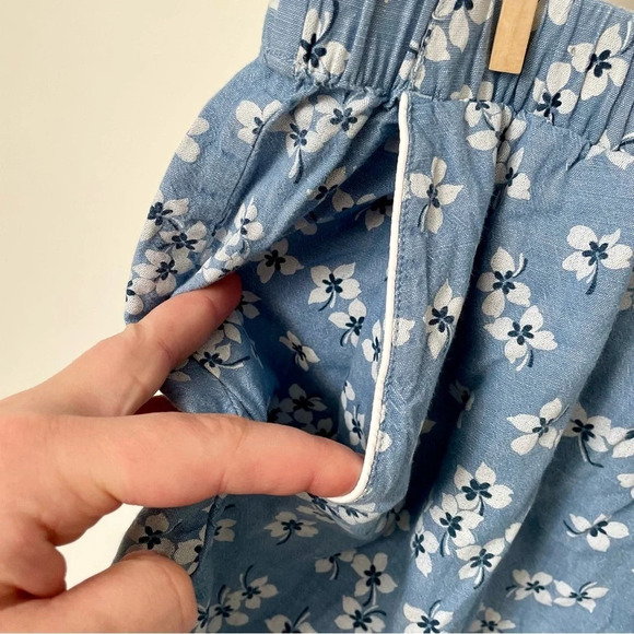 Draper James x Lands End Floral Shorts - Picture 3 of 5